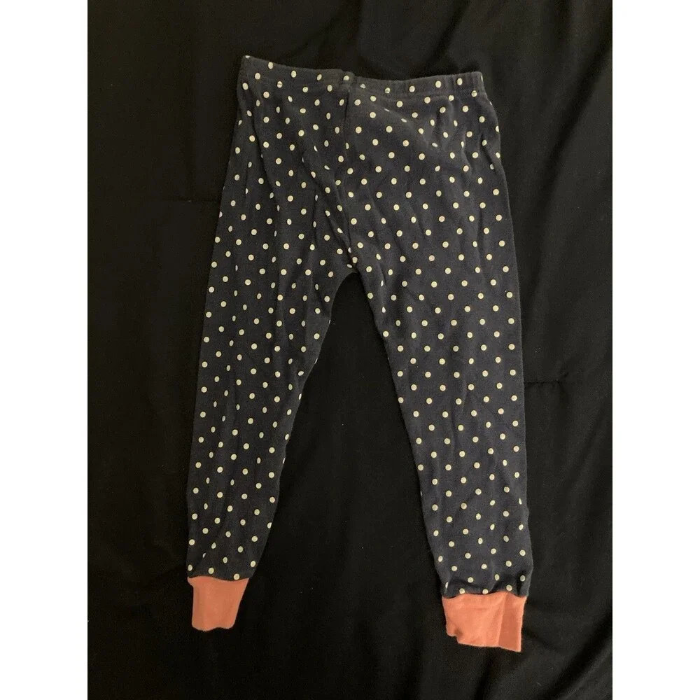4T Carter’s girl clothes - 2 piece outfit | polka dot and bird theme